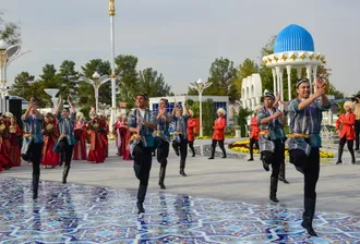 Tashkent Park in Ashgabat