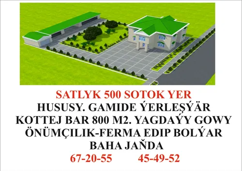 SATLYK 500 SOTOK ÝER